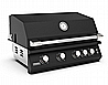 Brabura Fusion 400 Matte Black Built In Gas Barbecue