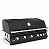���� �� ����� Brabura Fusion 400 Matte Black Built In Gas Barbecue 